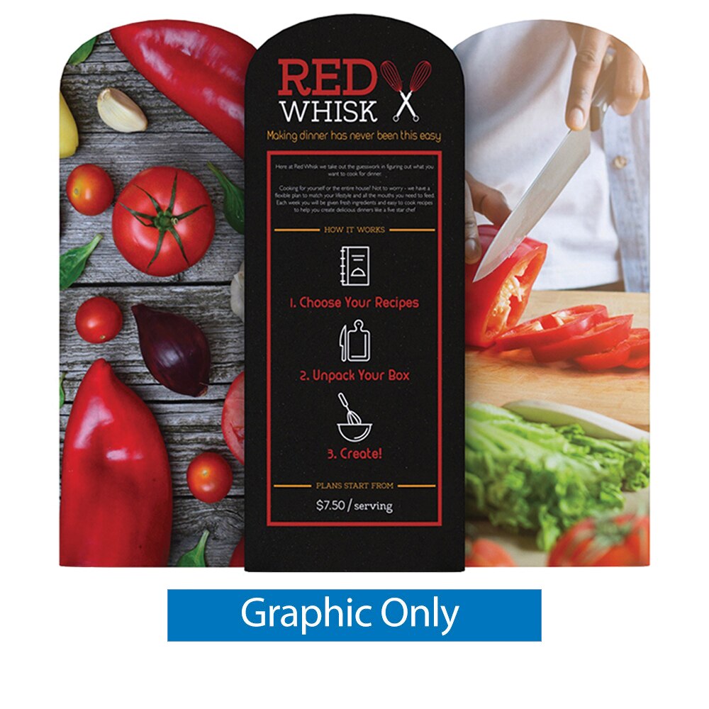 10 ft. Kit I EZ Tube® Connect — Single Sided Graphic Only